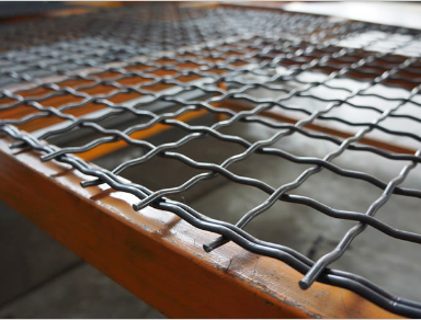 Crimped wire mesh